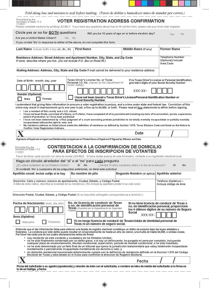 Voter Registration